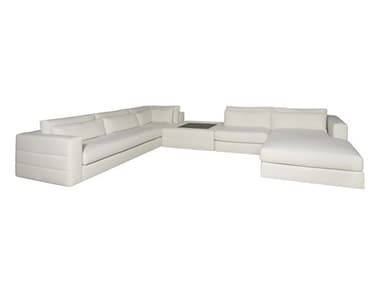 Vanguard Furniture Ease White Upholstered Sectional Sofa VANLEONESECSET