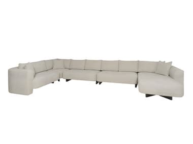 Vanguard Furniture Ease Beige Upholstered Sectional Sofa VANLOLASECSET3