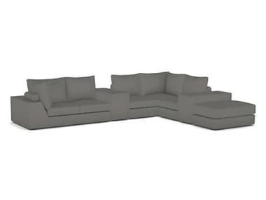 Vanguard Furniture Ease Gray Upholstered Sectional Sofa VANLUCCASECSET12