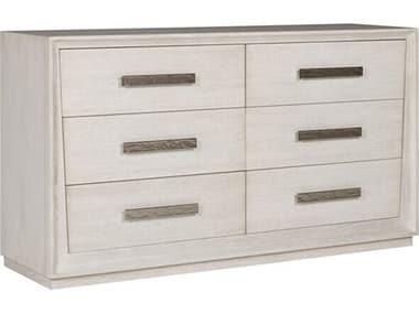 Vanguard Furniture Ridge 6-Drawers White Oak Wood Double Dresser VANP290DDA