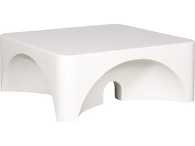 Vanguard Furniture Dorian Square Stone White Coffee Table VANP314CSUS