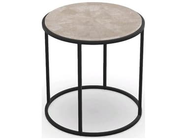 Vanguard Furniture Villa Round Stone End Table VANP339EWA