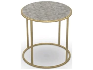 Vanguard Furniture Villa Round Stone End Table VANP339EWC