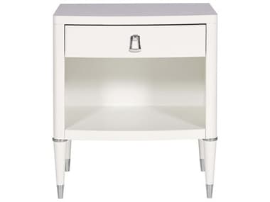 Vanguard Furniture Lillet 1-Drawer White Cherry Wood Nightstand VANP658ESO