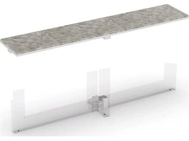 Vanguard Furniture Nova Rectangular Capiz Console Table VANP665SWC