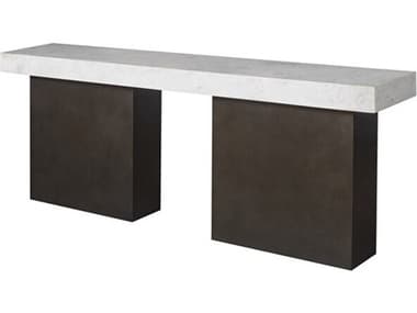 Vanguard Furniture Capistrano Rectangular Stone Console Table VANP734S