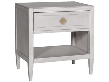 Vanguard Furniture Walt 1-Drawer White Oak Wood Nightstand VANP774LCB