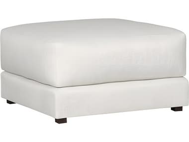 Vanguard Furniture Dove White Upholstered Ottoman VANT1V110B