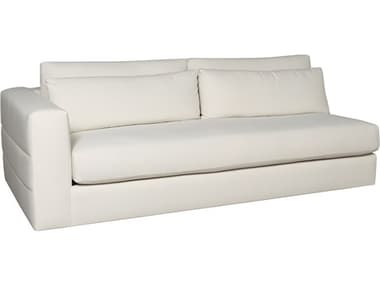 Vanguard Furniture Leone White Upholstered LAF Sofa VANT1V158LA1