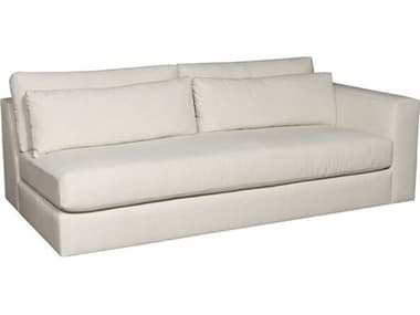 Vanguard Furniture Leone Ease White Right Arm Bench Seat Sofa VANT1V158RA1