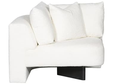 Vanguard Furniture Lola Ease White Fabric Corner Chair VANT1V166CC