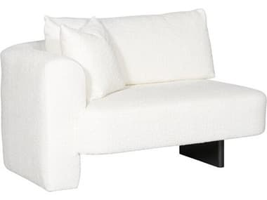 Vanguard Furniture Lola Ease White Upholstered LAF Loveseat VANT1V166LAL