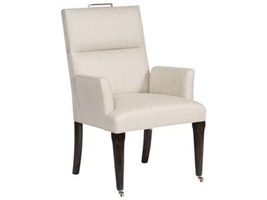 Vanguard Furniture Brattle Thom Filicia Filicia Hardwood Brown Upholstered Arm Dining Chair VANT29704A