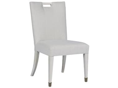 Vanguard Furniture Parkhurst Rubberwood White Upholstered Armless Dining Chair VANT2V812S