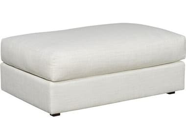 Vanguard Furniture Lucca Ease White Upholstered Ottoman VANT7V159B