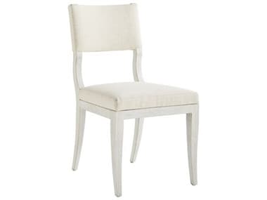 Vanguard Furniture Ridge Oak Wood White Upholstered Armless Dining Chair VANTV291S