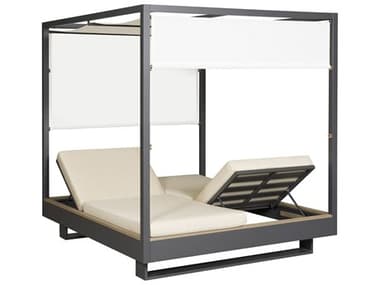 Vanguard Furniture Outdoor Montecito Double Reclining Chaise with Cushions VAOOW110SLG
