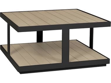 Vanguard Furniture Michael Weiss Montclair Aluminum Shadow Square Coffee Table VAOOW500CS