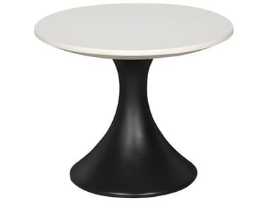 Vanguard Furniture Michael Weiss Stone White Round End Table VAOOW521E