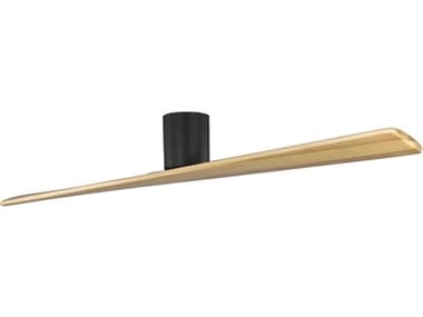 Visual Comfort Fan Plank Smart 72" Ceiling Fan VCF2PLSMH72MBKNH