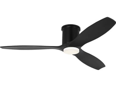 Visual Comfort Fan Collins 52" LED Ceiling Fan VCF3CNHSM52MBKMBKD