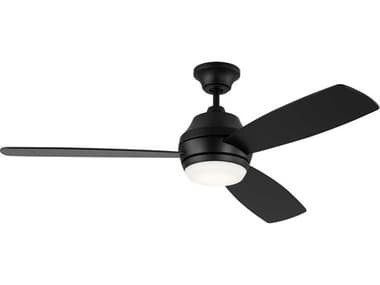 Visual Comfort Fan Ikon 52" LED Ceiling Fan VCF3IKDR52MBKD