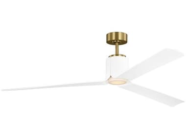 Visual Comfort Fan Peel Smart 66" Ceiling Fan VCF3PESM66BBSD