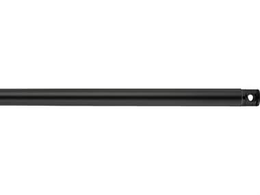 Visual Comfort Fan Midnight Black Coastal Threaded Downrod VCFDRCTMBK