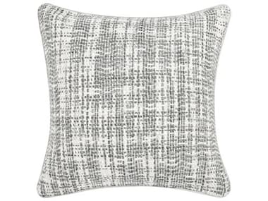 Villa by Classic Home Baxter Gray Ivory Throw Pillow VCHV180014