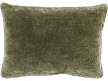 Villa by Classic Home Harriet Moss Green Throw Pillow VCHV200071