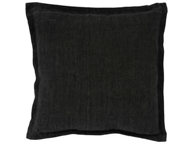 Villa by Classic Home Amy Chalk Charcoal Throw Pillow VCHV230027