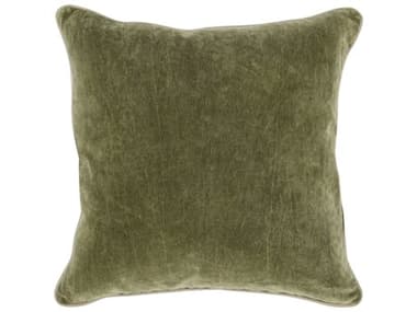 Villa by Classic Home Harriet Moss Green Throw Pillow VCHV240086