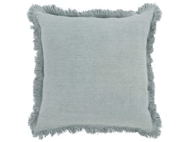 Villa by Classic Home Agatha Aqua Blue Throw Pillow VCHV260058