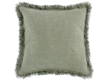 Villa by Classic Home Agatha Cedar Green Throw Pillow VCHV270038