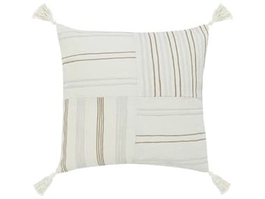 Villa by Classic Home Apana Beige Throw Pillow VCHV280006