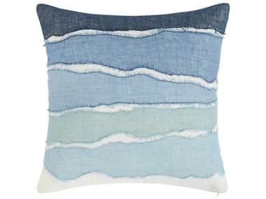 Villa by Classic Home Bikram Blue Throw Pillow VCHV280008