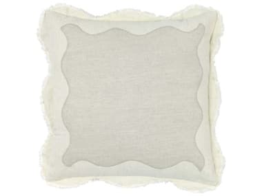 Villa by Classic Home Tollo Ivory Throw Pillow VCHV300005