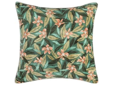 Villa by Classic Home Lamia Green Throw Pillow VCHV300015