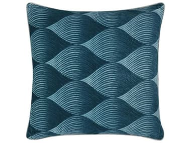 Villa by Classic Home Scala Blue Throw Pillow VCHV300019