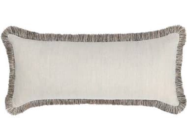 Villa by Classic Home Nola Ivory Throw Pillow VCHV300050