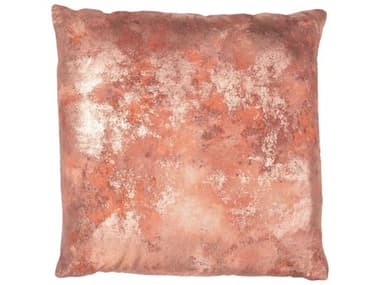 Villa by Classic Home Equilibrium Rose Gold Throw Pillow VCHV310034
