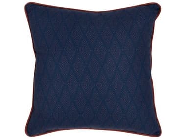 Villa by Classic Home Terranea Blue Throw Pillow VCHVO50018