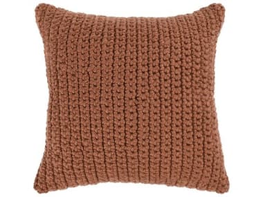 Villa by Classic Home Prism Terra Cotta Throw Pillow VCHVO60007