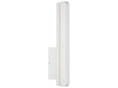 Visual Comfort Modern Banda 13" Tall 1-Light Matte White Wall Sconce VCM700BCBND13W