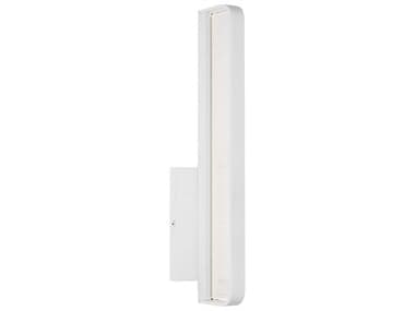 Visual Comfort Modern Banda 1-Light Matte White Wall Sconce VCM700BCBND13W