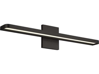 Visual Comfort Modern Banda 1-Light Dark Bronze Vanity Light VCM700BCBND24ZLED930