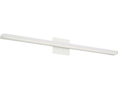 Visual Comfort Modern Banda 36" Wide 1-Light Matte White Vanity Light VCM700BCBND36WLED930