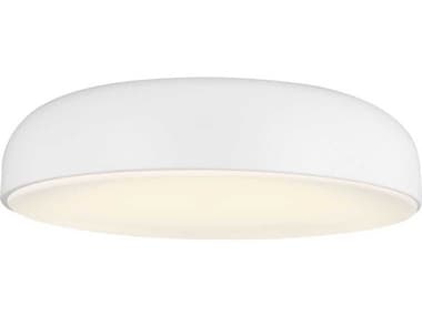 Visual Comfort Modern Kosa 18" 1-Light Matte White Pendant VCM700FMKOSA18WLED930