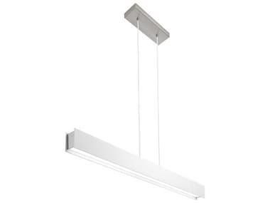 Visual Comfort Modern Vandor 50" 1-Light White Linear Island Pendant VCM700LSVANWS