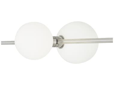 Visual Comfort Modern Orbs 12" Wide 1-Light Satin Nickel Globe Spot Light VCM700MOORBSHSLED930